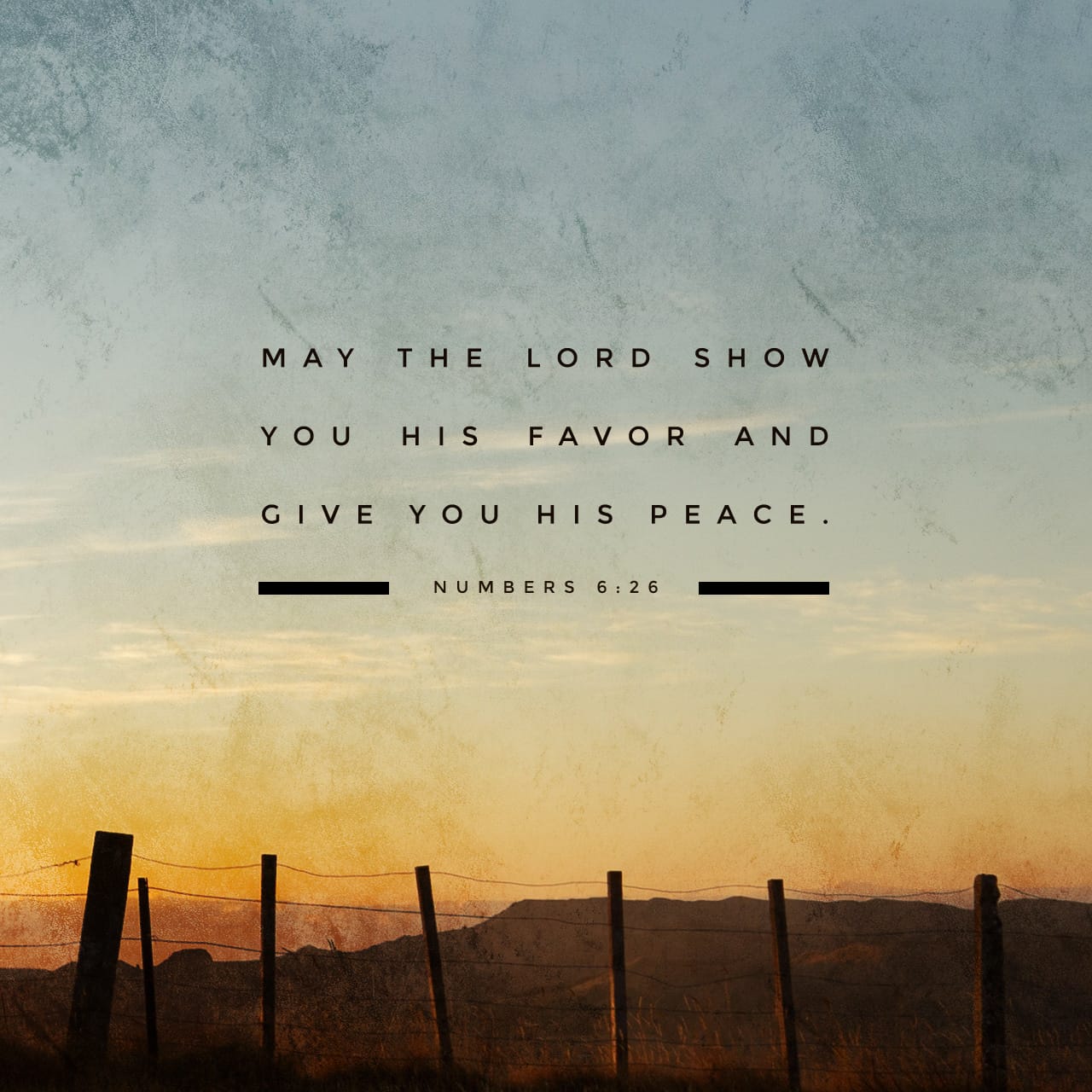 Numbers 6 24 26 The LORD Bless Thee And Keep Thee The LORD Make His 