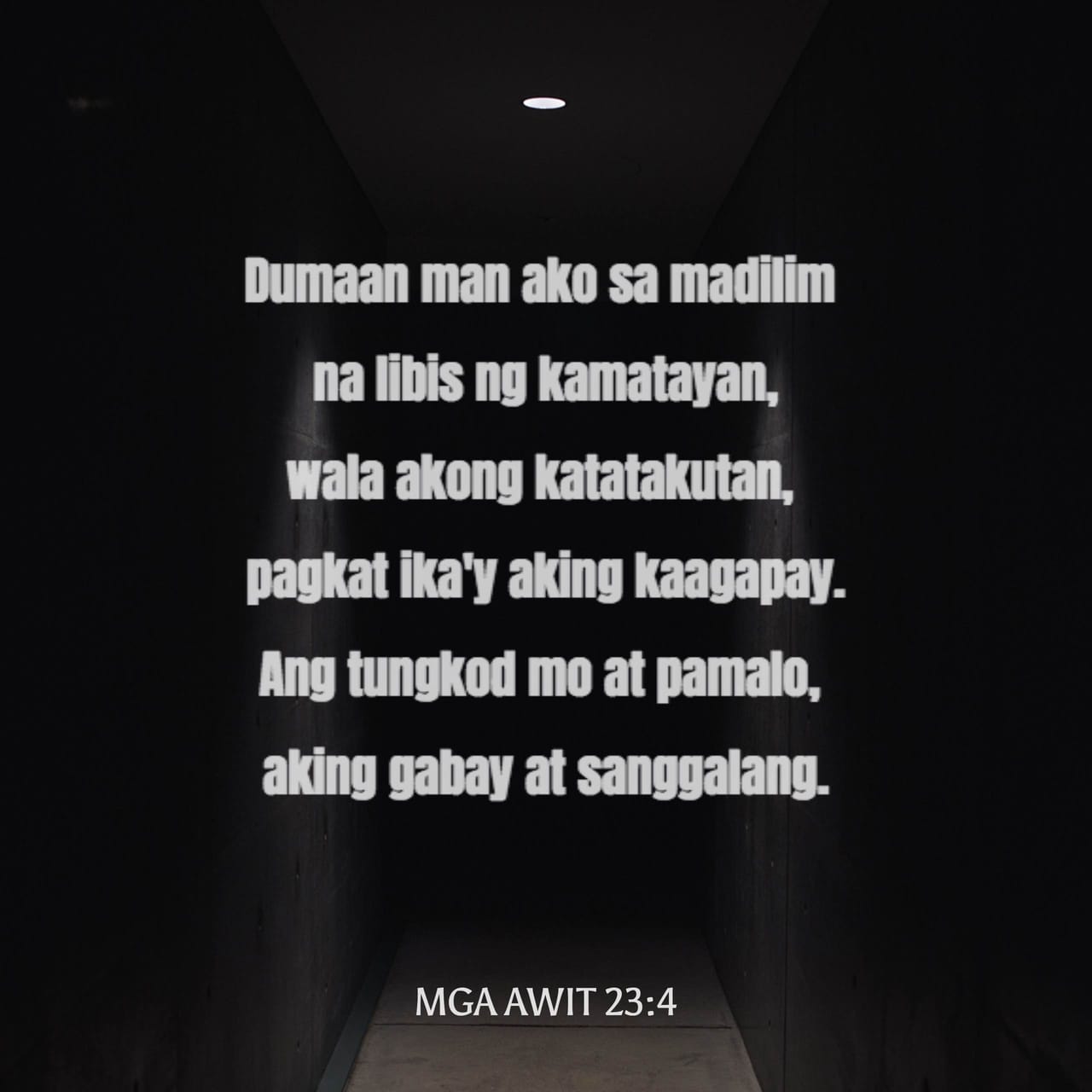 Psalm 23 1 6 Tagalog Mga Awit 23 1 6 Si Yahweh Ang Aking Pastol Hindi ...