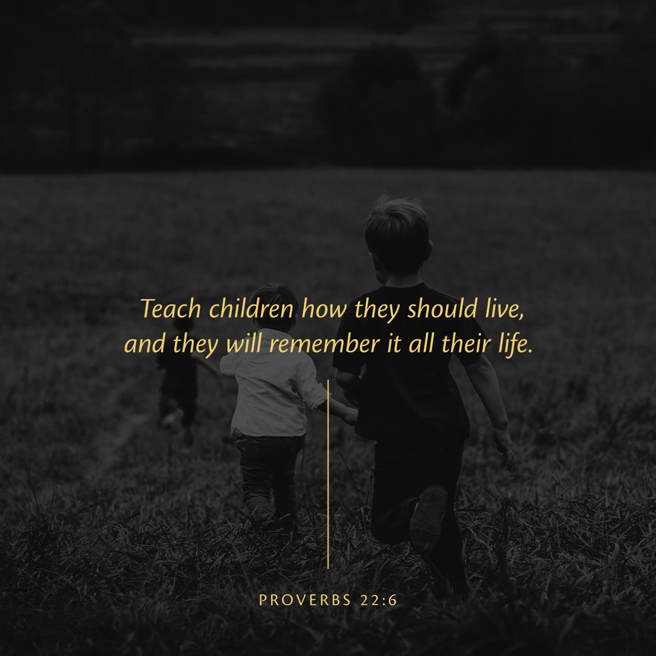 Bible Verse Train Up A Child Nkjv