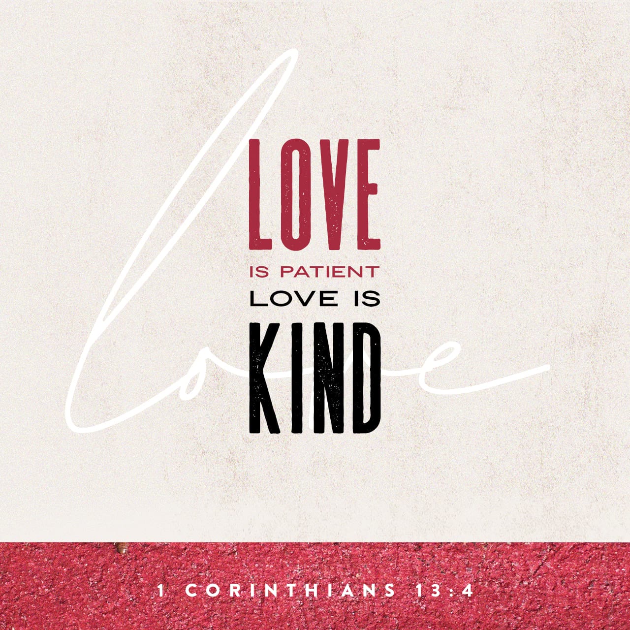 Verse Image for 1 Corinthians 13:4