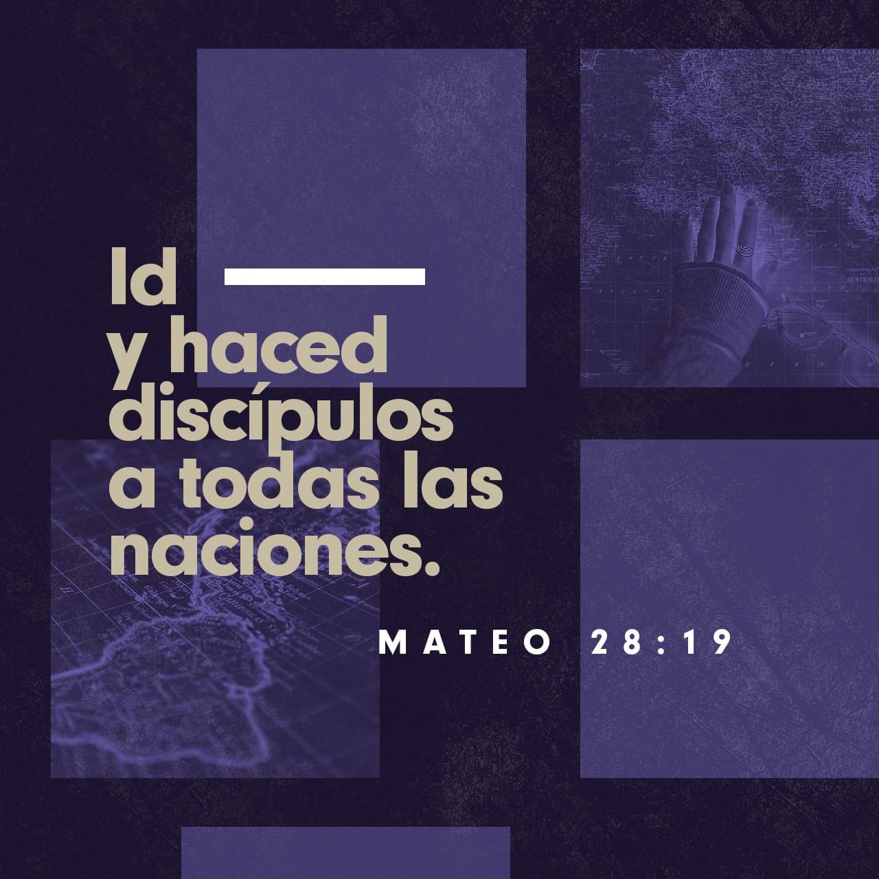 S. Mateo 28:19 Por Tanto, Id, Y Haced Discípulos A Todas Las Naciones ...