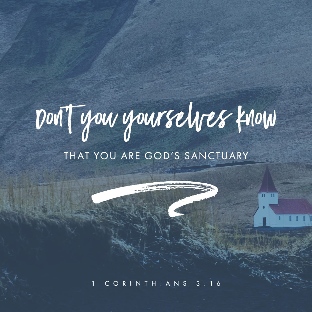 1 Corinthians 3:16 Don’t you know that you yourselves are God’s temple