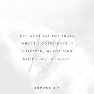 Romans 47 8 Happy Are Those Whose Wrongs Are Forgiven