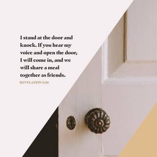 Revelation 3 20 Behold I Stand At The Door And Knock If Anyone