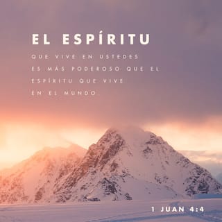 1 Juan 44 6 Hijitos Vosotros Sois De Dios Y Los Habéis