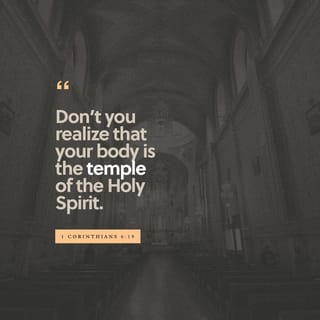 1 Corinthians 619 20 What Know Ye Not That Your Body Is