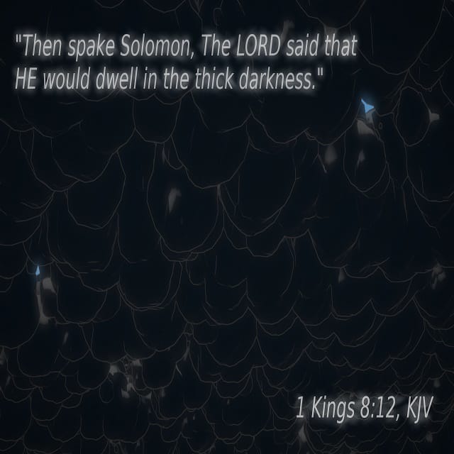 God Dwells In The Thick Darkness Youversion Event